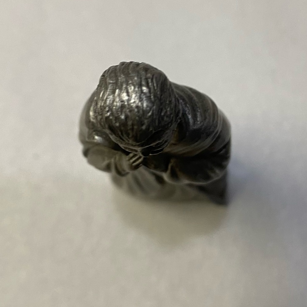 Pewter Saint Joseph Nativity Set Figurine Christmas Holiday Decor - Picture 5 of 7